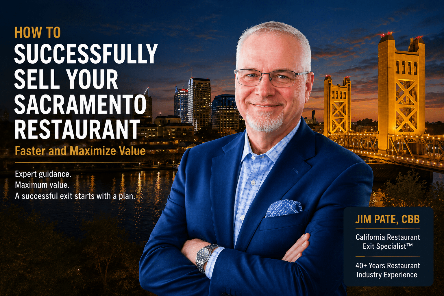 Jim Pate Sacramento Restaurant Business Broker 